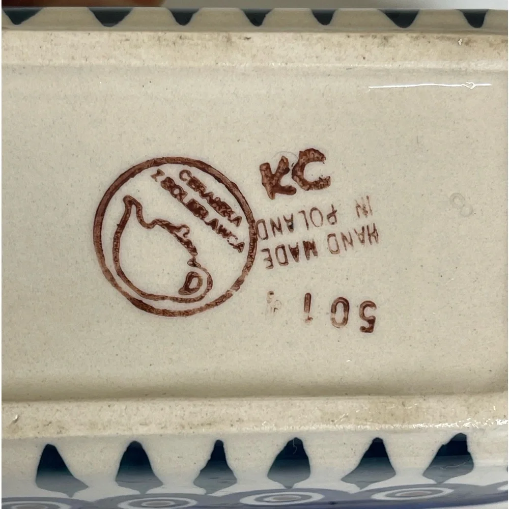 Boleslawiec Ceramika Polish ceramic length